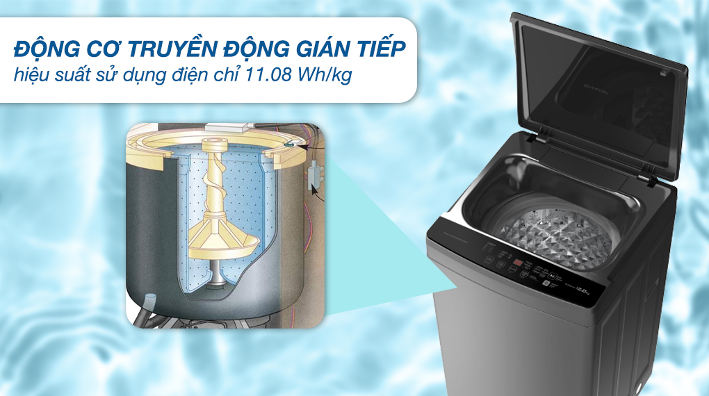 Máy giặt Sharp 10 kg ES-W10NV-GY - Động cơ