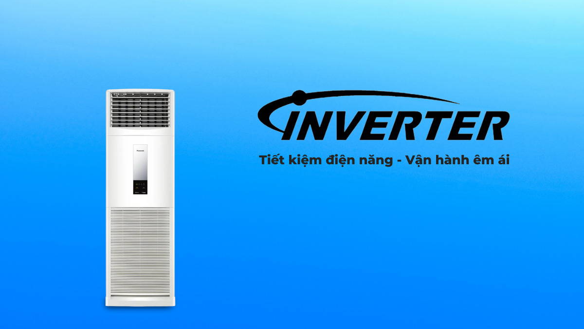 Công nghệ Inverter giúp máy vận hành êm ái, tiết kiệm năng lượng