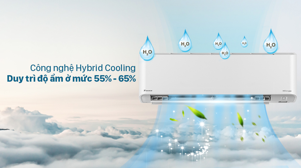 Máy lạnh Daikin Inverter 1.5 HP FTKZ35VVMV - Công nghệ Hybrid Cooling