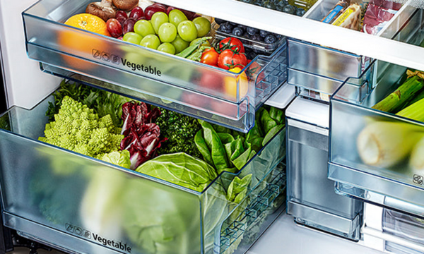Tủ lạnh Hitachi Inverter 645 lít R-WB700VGV2 (GBK) ngăn rau quả giữ ẩm tốt