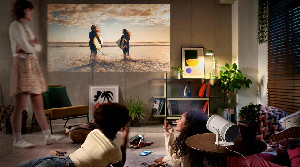 Máy Chiếu Smart Tivi 100 inch Bỏ Túi Samsung The Freestyle SP-LSP3 - Công nghệ hình ảnh