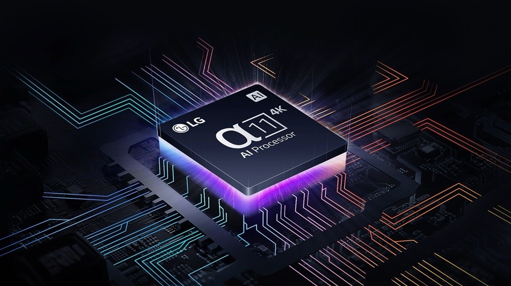 Smart Tivi OLED LG 4K 55 inch 55G4PSA - Vi xử lý α11 AI Processor 4K