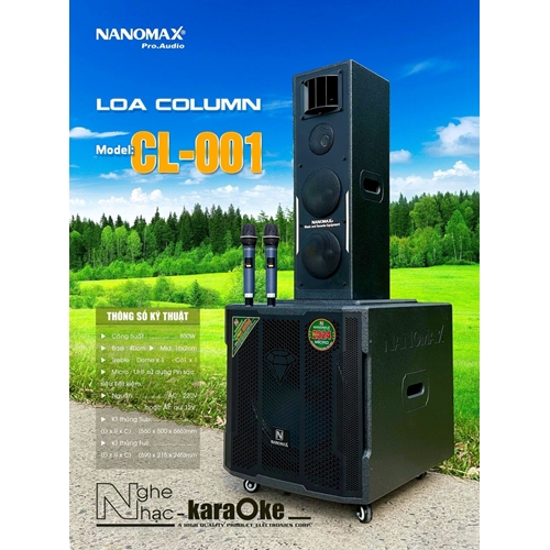 LOA kéo Nanomax COLUMN CL-001 0