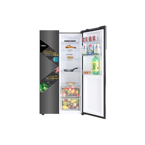 Tủ lạnh Aqua Inverter 541 lít AQR-S541XA(BL) 2