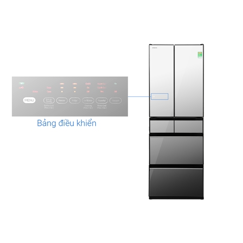 Tủ lạnh Hitachi Inverter 540 lít R-HW540RV(X) 5