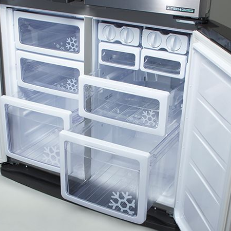 Tủ Lạnh Sharp Inverter 630 Lít SJ-FX631V-SL 4